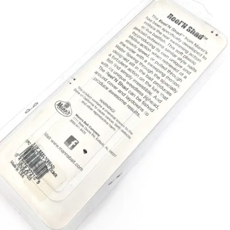 Mann's Reel'N Shad, Hartwell-Blue Glmr, 13.3 cm, Vinilo #22218