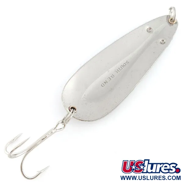South Bend No. 581, 21g Níquel, Cucharilla de lanzado #22270