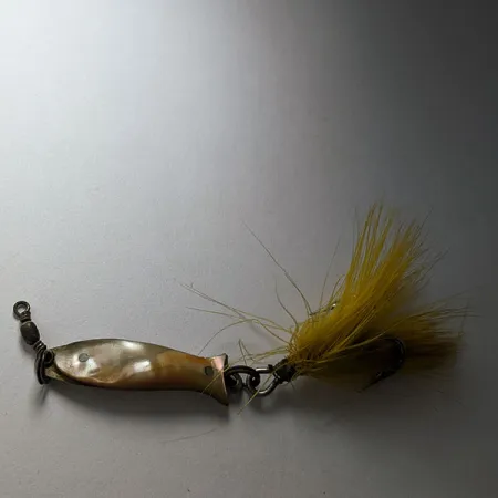 Red Abalone Pearl Minnow, 3/32oz Nácar, Cucharilla de pesca #22318