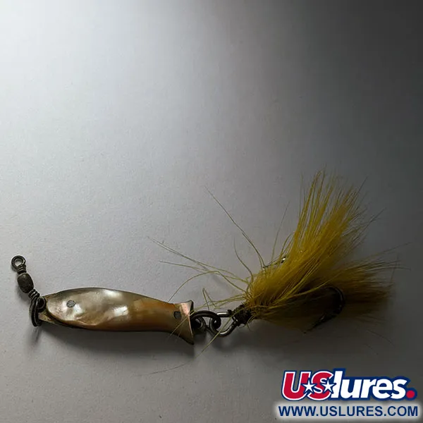 Red Abalone Pearl Minnow, 3/32oz Nácar, Cucharilla de pesca #22318