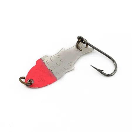 Shoff's Triple Teazer, 1.1g, Níquel/Rojo, Cucharilla #22327