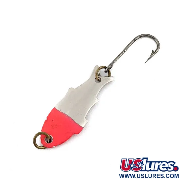 Shoff's Triple Teazer, 1.1g, Níquel/Rojo, Cucharilla #22327