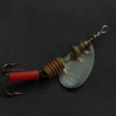 Mepps Aglia 1, Plateado, 3,5g, Cucharilla Giratoria #22331