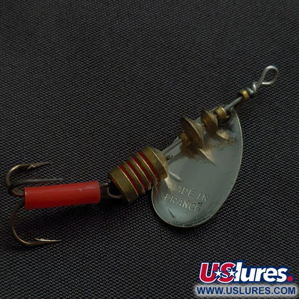 Mepps Aglia 1, Plateado, 3,5g, Cucharilla Giratoria #22331