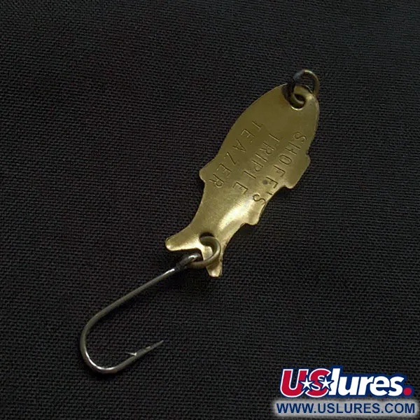 Shoff's Triple Teazer, 1,1 g, latón, cucharilla #22345