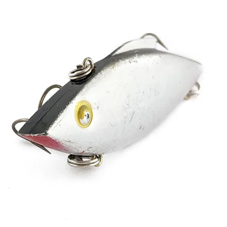 Bill Lewis Rat-L-Trap, 1/2oz Chrome Black Back, Crankbait Lipless #22346