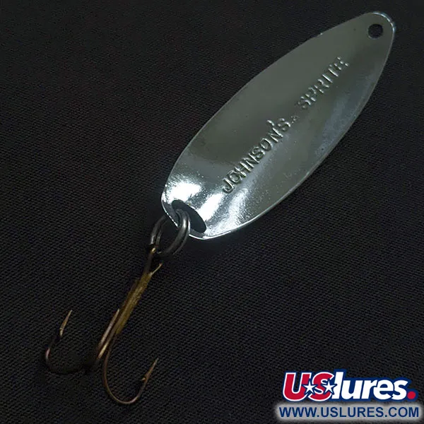 Johnson Sprite, 10g, color níquel, cucharilla de pesca #22365