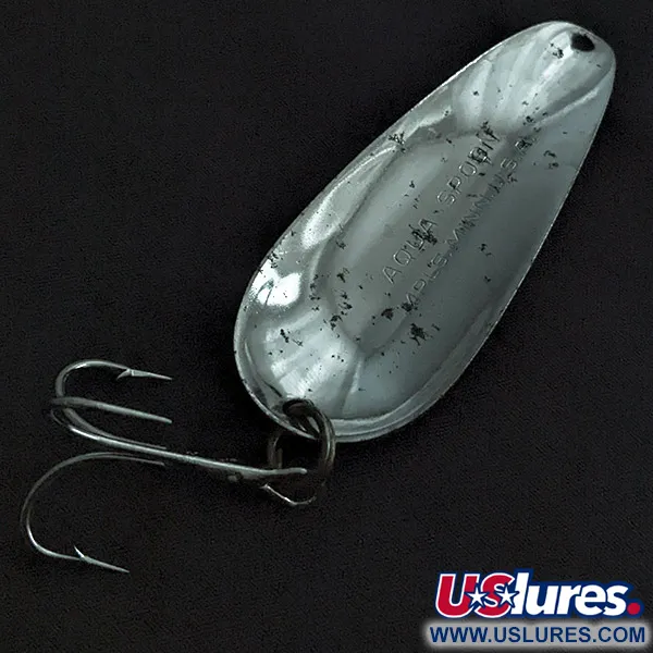 Nebco Aqua Spoon, 17g Rojo/Negro/Níquel, Cucharilla #22384