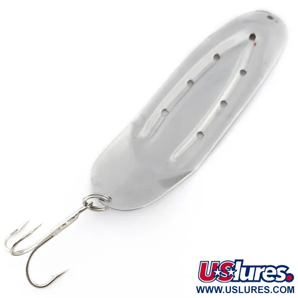 Great Lakes Lures Charger №3, 21g níquel/rojo/purpurina, Cuchara de pesca #22425