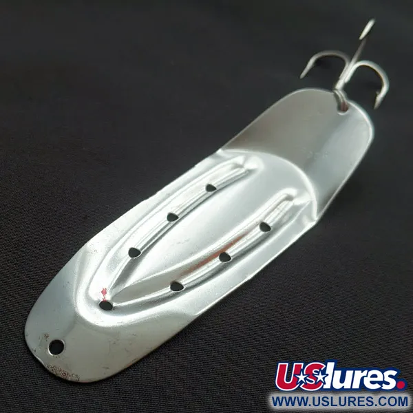 Great Lakes Lures Charger №3, 21g níquel/rojo/purpurina, Cuchara de pesca #22425