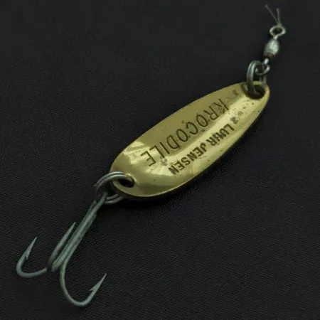 Luhr Jensen Krocodile, 9g Latón/Brown Trout, Cuchara #22434