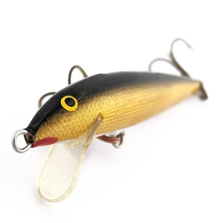 Rapala Original Floater F7, Dorado, 4g, Señuelo de Balsa #22436