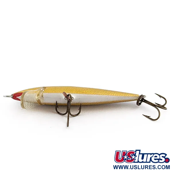 Rapala Original Floater F7, Dorado, 4g, Señuelo de Balsa #22436