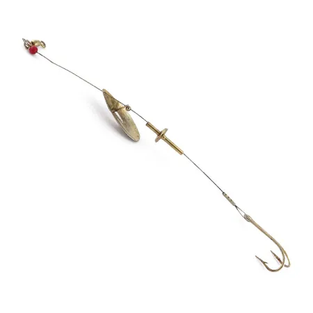 Lucky Strike June Bug, 7g Níquel/Latón/Rojo, Spinner #22465