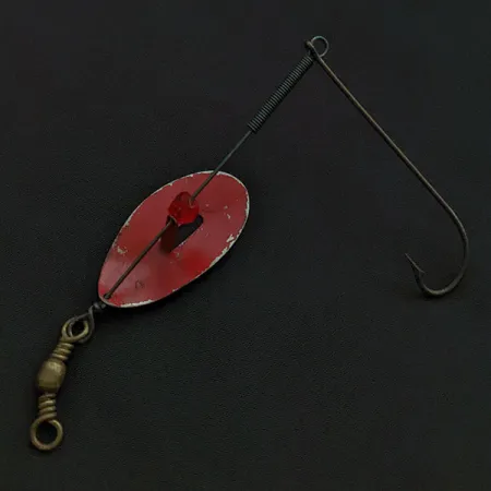 Lucky Strike June Bug, 7g Níquel/Latón/Rojo, Spinner #22465