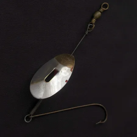 Lucky Strike June Bug, 7g Níquel/Latón/Rojo, Spinner #22465