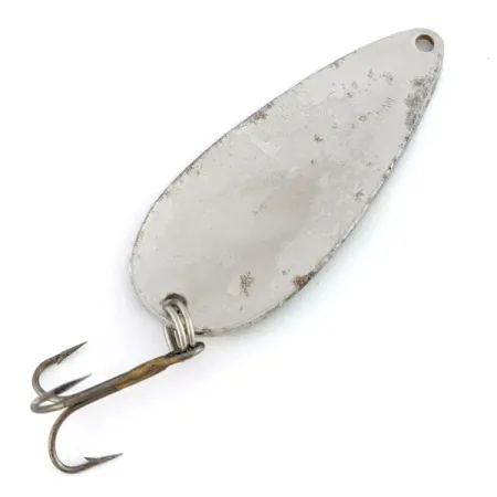 Worth Chippewa Steel, 1/2oz, níquel/blanco/verde, Cuchara #22535