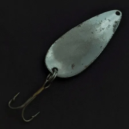 Worth Chippewa Steel, 1/2oz, níquel/blanco/verde, Cuchara #22535