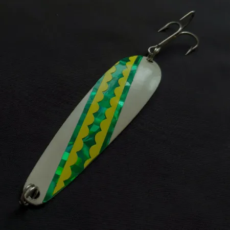 Hicks Tackle, 8,5g Blanco/Holográfico, Cucharilla #22568