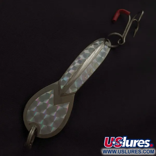 Glen Evans Loco 4, 45g Cromo Plata, Cucharilla de Lanzado #22600