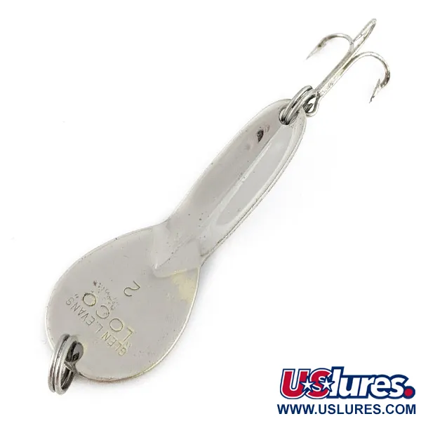Glen Evans Loco 2, 7g Níquel, Cucharilla #22614