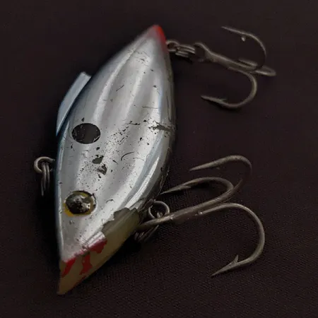 Bill Lewis Rat-L-Trap, Lomo azul cromado, 12g, Crankbait sin babero #22626