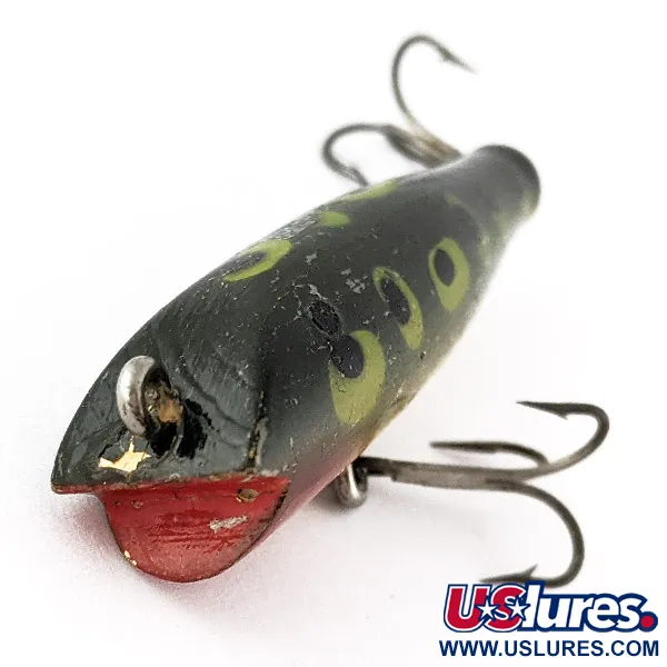 Creek Chub Darter, 7g, Frog, Señuelo de madera #22632