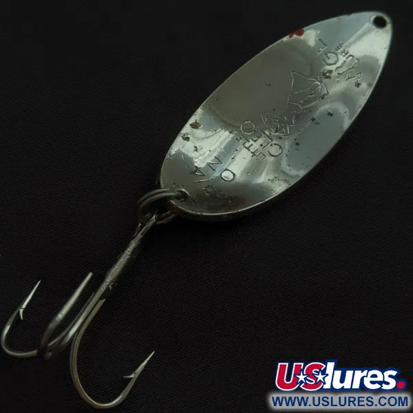 Seneca Little Cleo (Hula Girl), 21g Níquel/Naranja, Cucharilla #22639