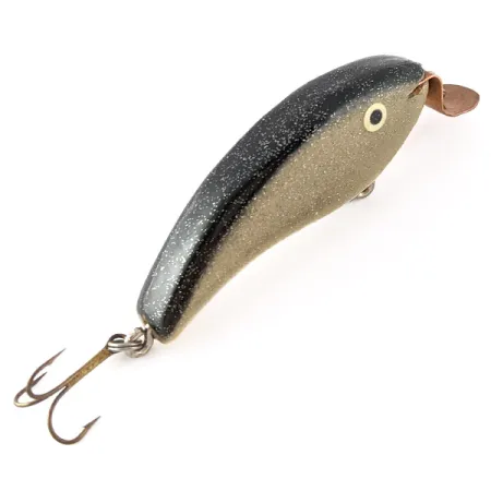 Hand-made Handcrafted Crankbait, Madera, 14g, Olive Gold, Señuelo #22640