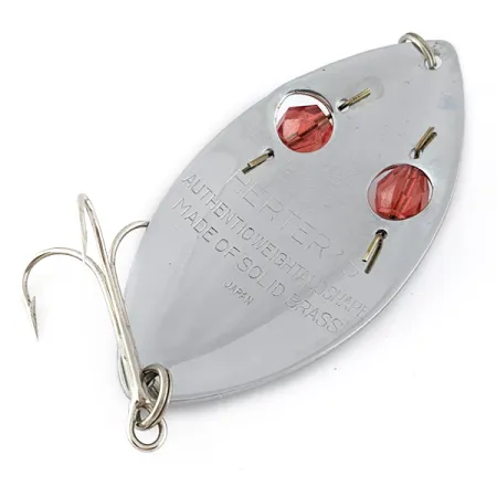 Herter's Glass Eye Spoon, 21g, níquel/ojos rojos, Cucharilla #22641