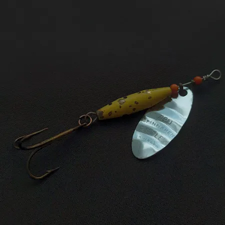 Abu Garcia Abu Spinnaren Reflex, 7g, Níquel/Amarillo, Cucharilla Giratoria #22643