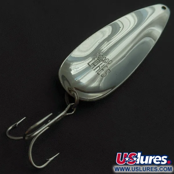 Fred Arbogast 10000 Lakes, 25g rojo/blanco/níquel, Cucharilla #22661