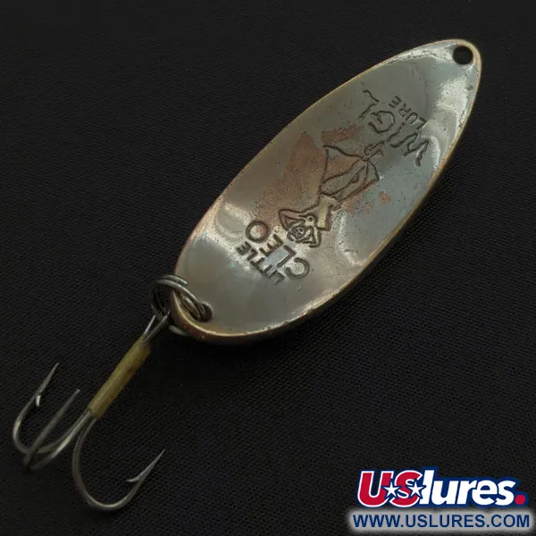 Seneca Little Cleo (Hula Girl), 18g, níquel/oro/cobre, cucharilla #22673