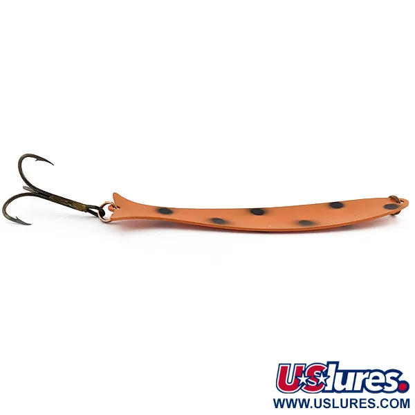 Williams Mooselook, 11g Naranja con Puntos, Cucharilla Ondulante #22687