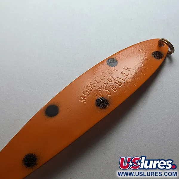 Williams Mooselook, 11g Naranja con Puntos, Cucharilla Ondulante #22687