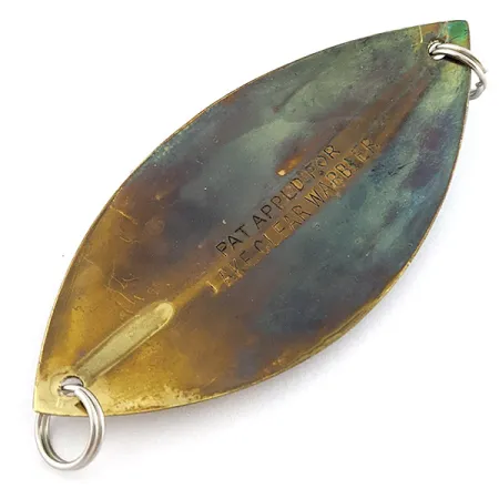 Williams Lake Clear Wabbler, 9g Latón, Cucharilla de Pesca #22699