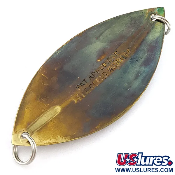 Williams Lake Clear Wabbler, 9g Latón, Cucharilla de Pesca #22699