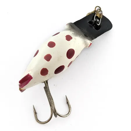 Luhr Jensen Hot Shot - 3, 5.5g, blanco/rojo/negro, señuelo de pesca #22702