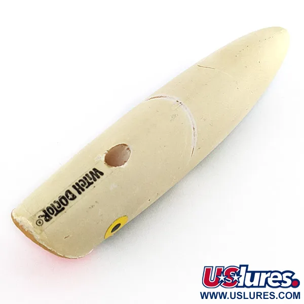 Les Davis Witch Doctor, 17g, 11.5cm, Escamas Verdes, Señuelo de Superficie #22704