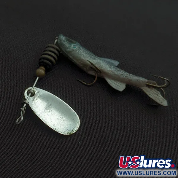 Mepps Comet Mino 1, Plata, 4.5g, Cucharilla giratoria #22717