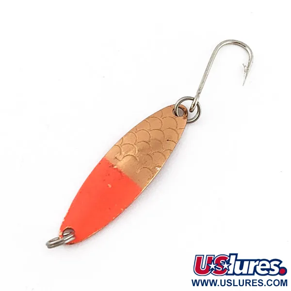 Luhr Jensen Needlefish 1, 2g, Cobre/Rojo UV, Cucharilla #22742