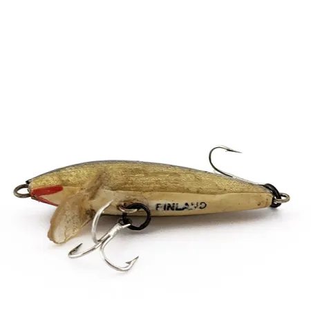 Rapala Original Floater F5, G (Oro), 2.5g, Señuelo de Balsa #22752