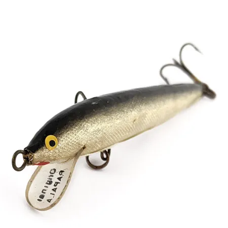 Rapala Original Floater F9, Plateado (S) 4g 9cm, Señuelo Flotante #22761