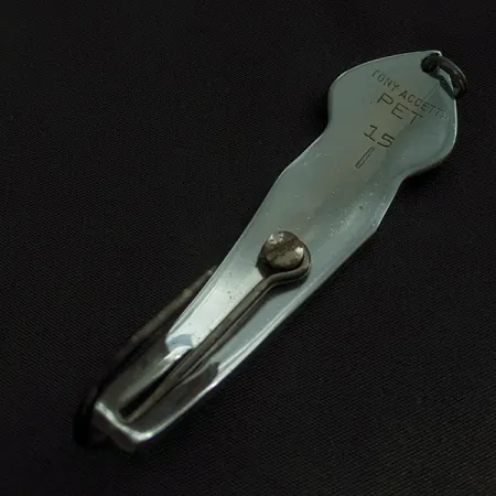 Tony Accetta Pet Spoon 15, 28g, níquel, Cucharilla #22773