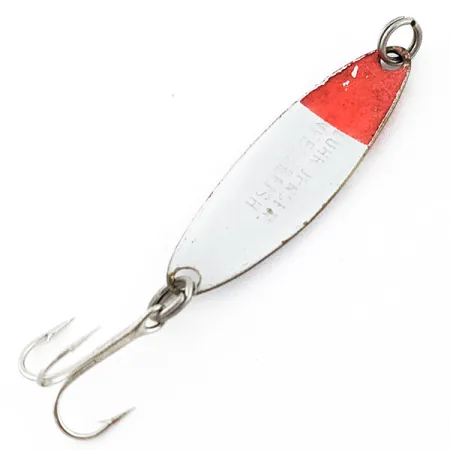 Luhr Jensen Needlefish 1, 2g, Blanco/Rojo UV, Cucharilla de Curricán #22809