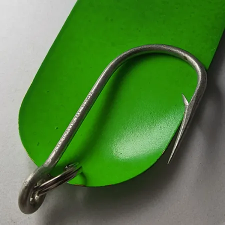 Red Eye Lures Evil Eye, 18g UV Verde/Ojo Rojo, Cucharilla #22829