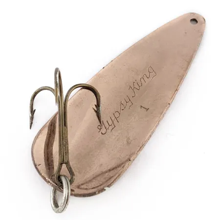 Weller Gypsy King 1, 17g Rojo/Blanco/Cobre, Cuchara de Pesca #22831