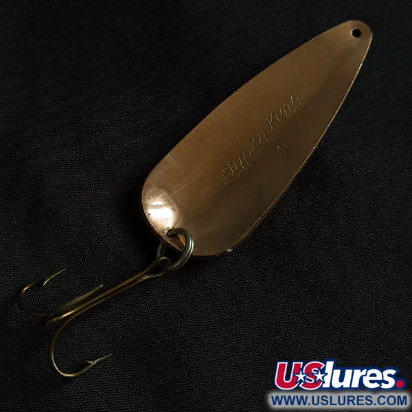 Weller Gypsy King 1, 17g Rojo/Blanco/Cobre, Cuchara de Pesca #22831