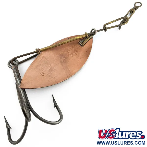 Pflueger Muskill 12, 45g, Níquel/Cobre, Cucharilla Giratoria #22844