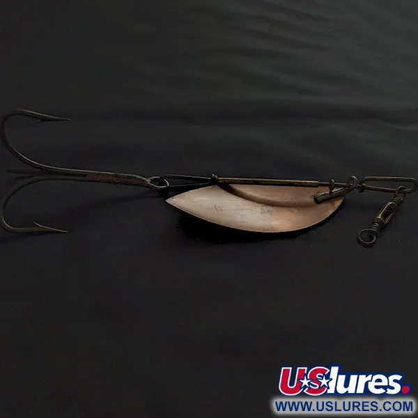 Pflueger Muskill 12, 45g, Níquel/Cobre, Cucharilla Giratoria #22844